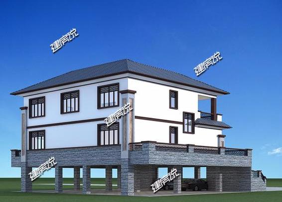 豪華新中式別墅設計圖，有錢人的專屬，建別墅就是要與眾不同