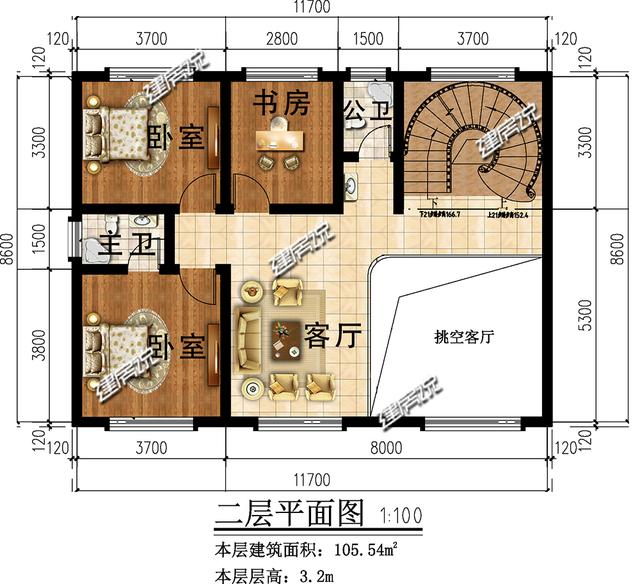 設(shè)計(jì)感十足的三層別墅設(shè)計(jì)圖，太好看了，一眼就愛上