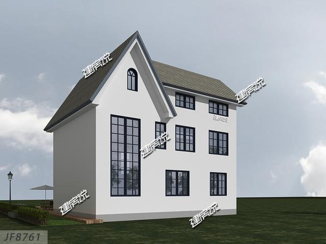 設(shè)計(jì)感十足的三層別墅設(shè)計(jì)圖，太好看了，一眼就愛上