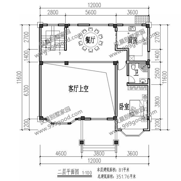 簡歐別墅設(shè)計圖，占地135平，復(fù)式挑空和健身房，誰更深得你心？