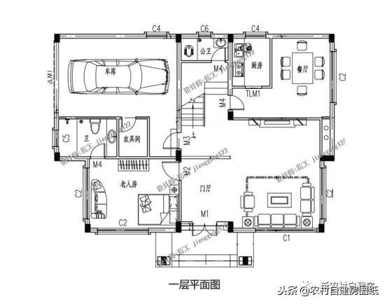 2024年新款別墅設(shè)計(jì)圖，這4套農(nóng)村別墅，南方北方都適用