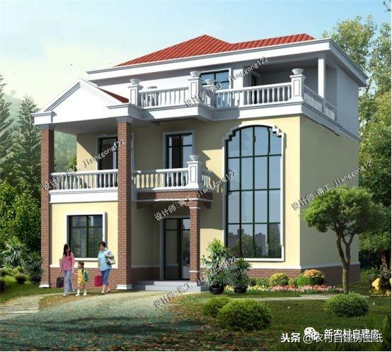 2024年新款別墅設(shè)計(jì)圖，這4套農(nóng)村別墅，南方北方都適用