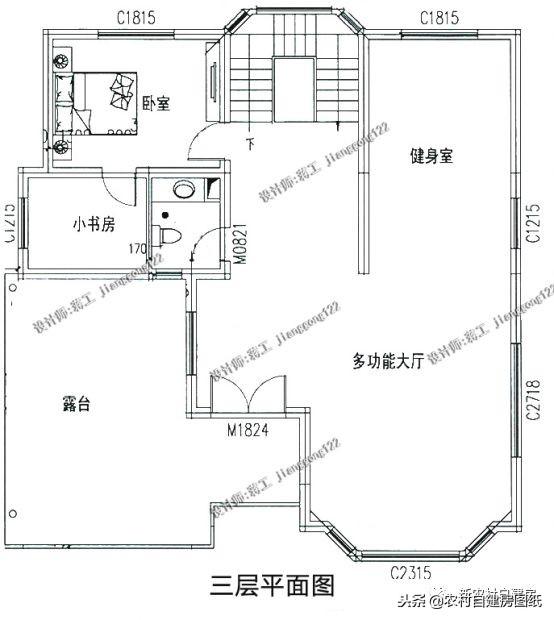 2024年新款別墅設(shè)計(jì)圖，這4套農(nóng)村別墅，南方北方都適用