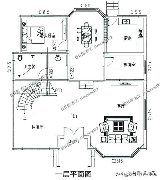 2024年新款別墅設(shè)計(jì)圖，這4套農(nóng)村別墅，南方北方都適用