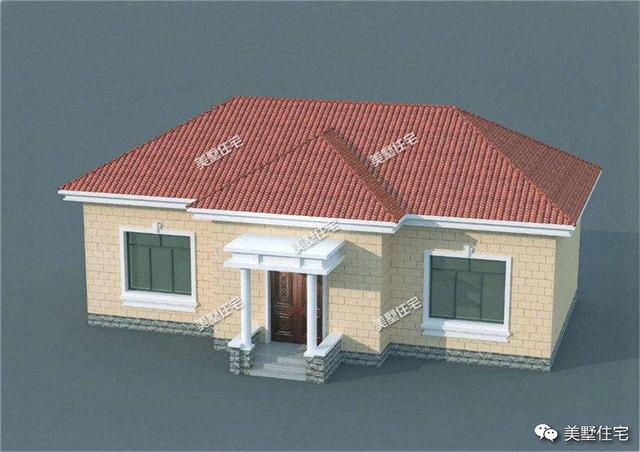 5套一層別墅設計圖，每一套都很便宜，最后一套最好看！