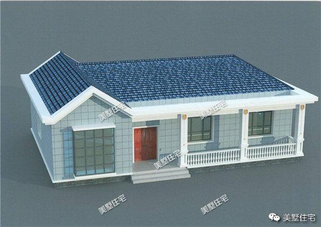 5套一層別墅設計圖，每一套都很便宜，最后一套最好看！