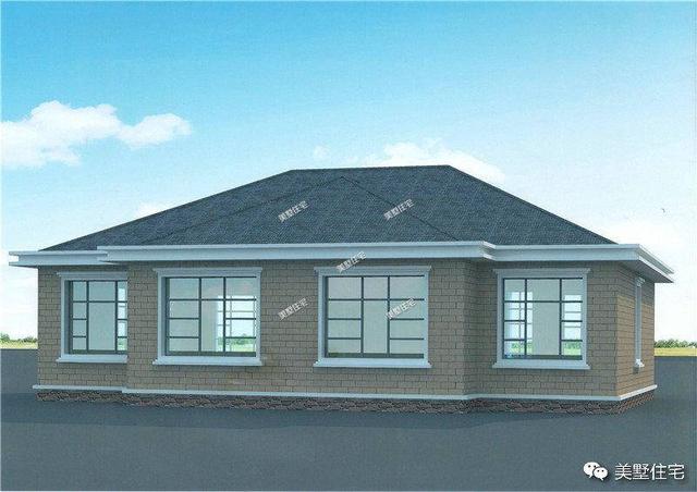 5套一層別墅設計圖，每一套都很便宜，最后一套最好看！