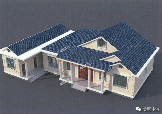 5套一層別墅設計圖，每一套都很便宜，最后一套最好看！