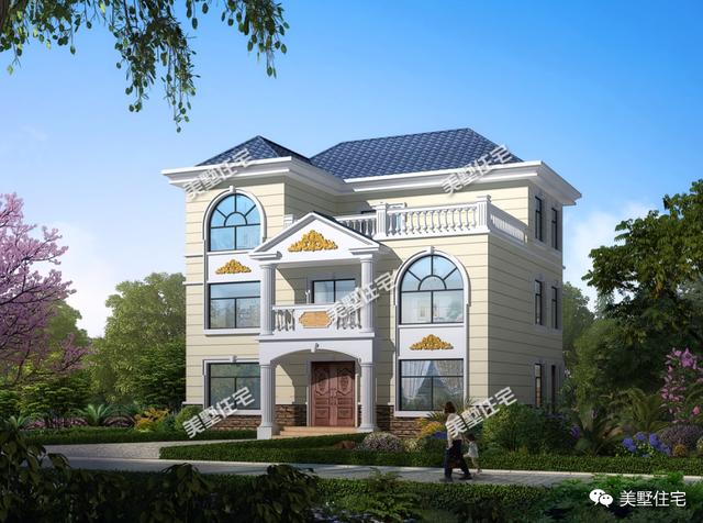 兩棟三層別墅自建房，大面寬戶型，空間舒適，29萬(wàn)可建！