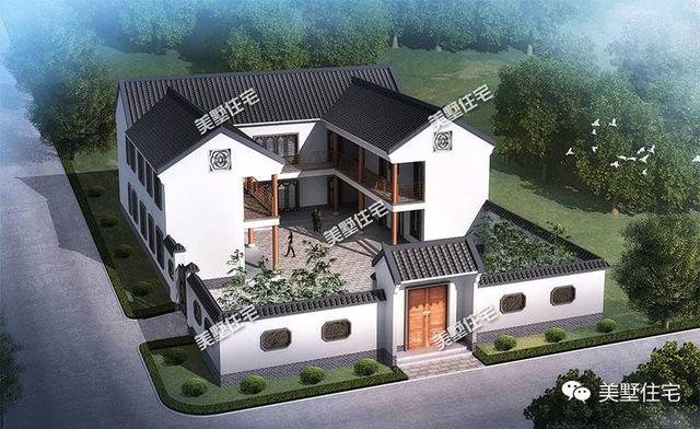 精選3套中式別墅設(shè)計(jì)圖，美觀大氣，鄉(xiāng)村建房還是中式好！