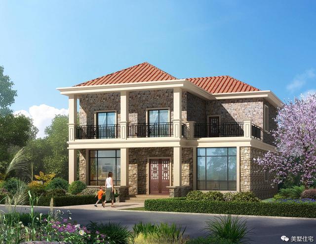 5套兩層小別墅設(shè)計(jì)圖，20來(lái)萬(wàn)蓋起來(lái)，每款都很實(shí)用！