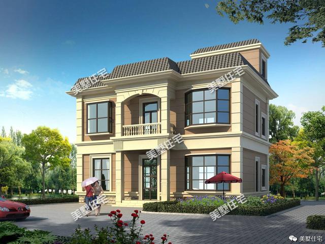 5套兩層小別墅設(shè)計(jì)圖，20來(lái)萬(wàn)蓋起來(lái)，每款都很實(shí)用！