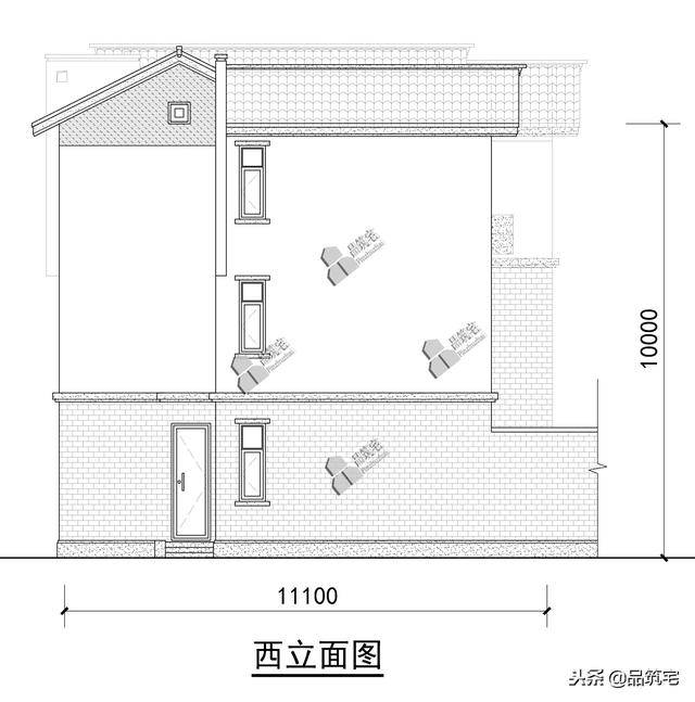 三層中式田園風(fēng)別墅設(shè)計(jì)圖，送給父母養(yǎng)老，也安放我們的鄉(xiāng)愁