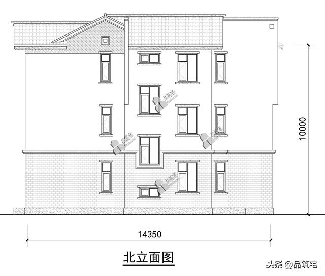三層中式田園風(fēng)別墅設(shè)計(jì)圖，送給父母養(yǎng)老，也安放我們的鄉(xiāng)愁