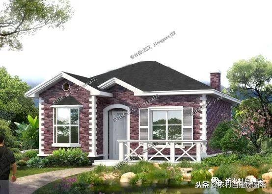 6款小別墅設(shè)計圖，一二三層都有，面寬10米以下，功能齊全樣式大氣