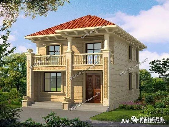 6款小別墅設(shè)計圖，一二三層都有，面寬10米以下，功能齊全樣式大氣