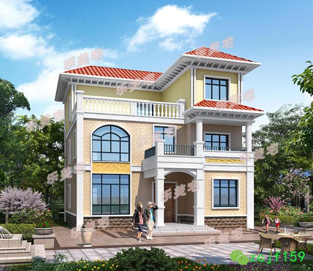 130㎡農(nóng)村二三層自建別墅設(shè)計(jì)圖，風(fēng)格各領(lǐng)風(fēng)騷，您喜歡哪套？