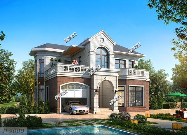 這棟2層別墅設(shè)計圖深受農(nóng)村喜愛，準(zhǔn)備好25萬開建