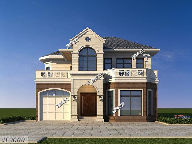 這棟2層別墅設(shè)計圖深受農(nóng)村喜愛，準(zhǔn)備好25萬開建