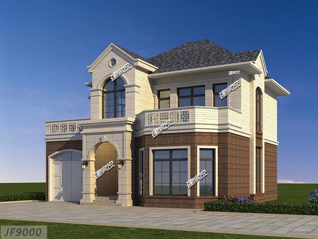 這棟2層別墅設(shè)計圖深受農(nóng)村喜愛，準(zhǔn)備好25萬開建