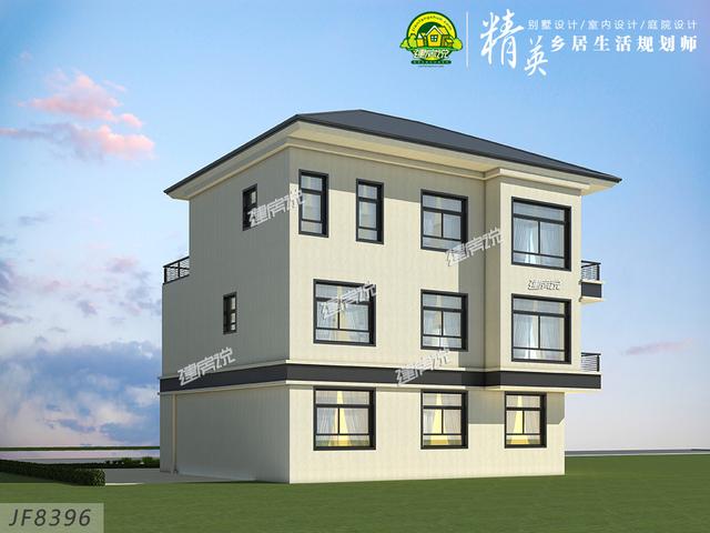 推薦給您一款現(xiàn)代別墅設(shè)計(jì)圖，農(nóng)村人都住別墅了，我們還在為買房發(fā)愁