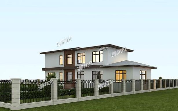 一棟美美的現(xiàn)代風(fēng)別墅設(shè)計圖，是過好日子的開始，30萬就能建