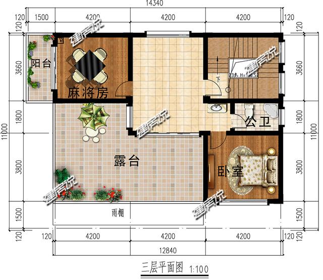 設計感十足的現(xiàn)代風別墅設計圖，年輕人建房選擇，為自己兒女收藏了