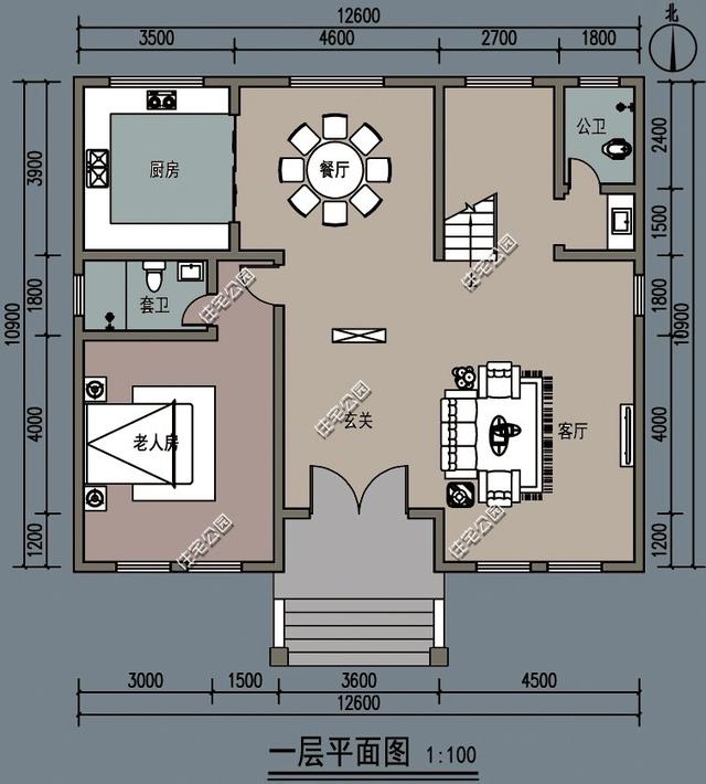 歐式別墅實在看膩，倒不如換換心情來一棟法式別墅設計圖，浪漫又有型