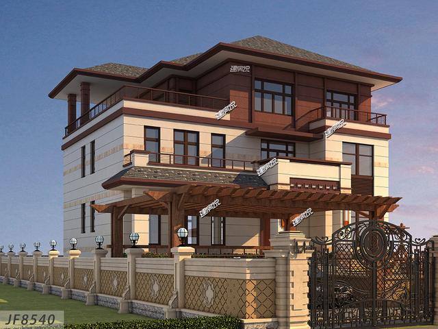 中式別墅設(shè)計圖，在農(nóng)村擁有一棟漂亮大氣中式別墅，那你才算牛！