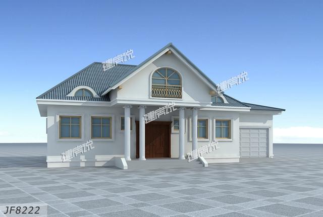 鄉(xiāng)村精美別墅設(shè)計圖，只要20來萬，就能實(shí)現(xiàn)你的別墅夢