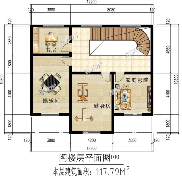 鄉(xiāng)村精美別墅設(shè)計圖，只要20來萬，就能實(shí)現(xiàn)你的別墅夢