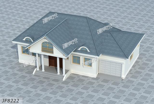 鄉(xiāng)村精美別墅設(shè)計圖，只要20來萬，就能實(shí)現(xiàn)你的別墅夢