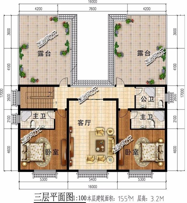 這棟中式別墅設(shè)計圖，簡直就是我這一輩子的奮斗目標，努力吧