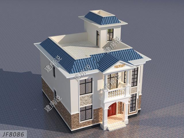 漂亮別墅設(shè)計圖，18萬就能開建，您還在等什么？