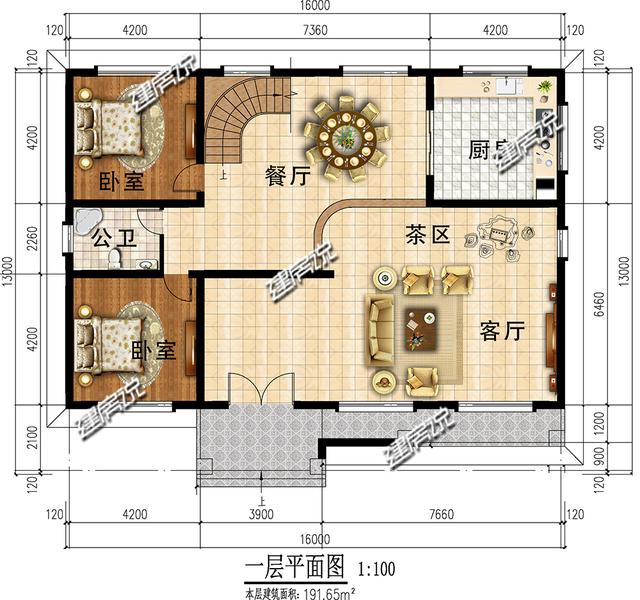三棟別墅設計圖，蓋了惹全村人羨慕，收藏起來準沒錯