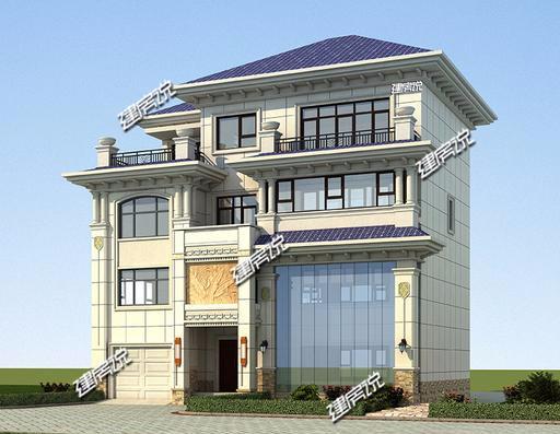 三層豪華歐式別墅設(shè)計圖，帶挑空客廳、車庫和夾層，好設(shè)計值得收藏！