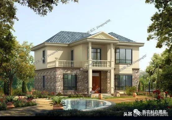 10套適合南北方農(nóng)村的二層別墅設(shè)計(jì)圖，各有所長(zhǎng)，精美舒適，歡迎選購(gòu)