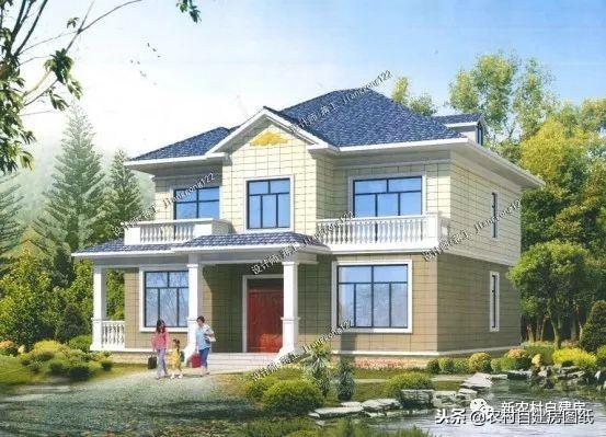 10套適合南北方農(nóng)村的二層別墅設(shè)計(jì)圖，各有所長(zhǎng)，精美舒適，歡迎選購(gòu)