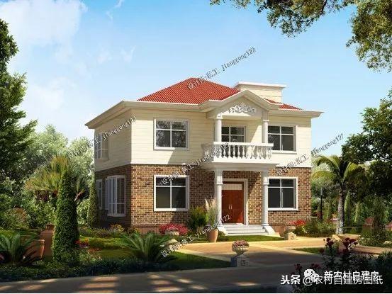 10套適合南北方農(nóng)村的二層別墅設(shè)計(jì)圖，各有所長(zhǎng)，精美舒適，歡迎選購(gòu)