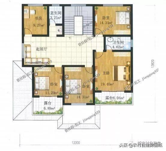 10套適合南北方農(nóng)村的二層別墅設(shè)計(jì)圖，各有所長(zhǎng)，精美舒適，歡迎選購(gòu)