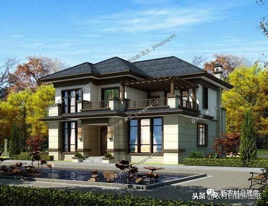 10套適合南北方農(nóng)村的二層別墅設(shè)計(jì)圖，各有所長(zhǎng)，精美舒適，歡迎選購(gòu)