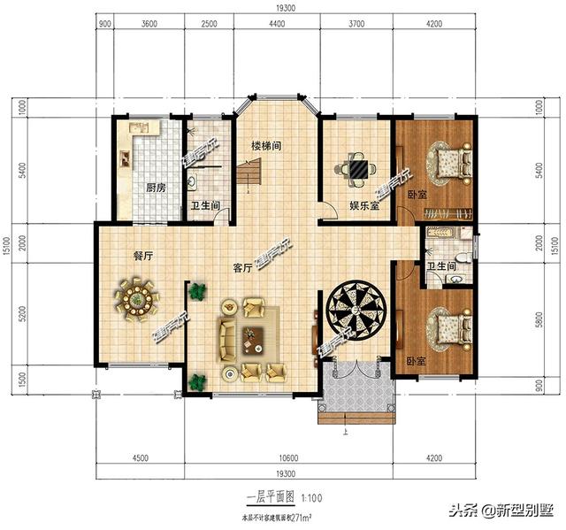新款別墅設計圖，奮斗到40歲擁有別墅，你就是人生贏家