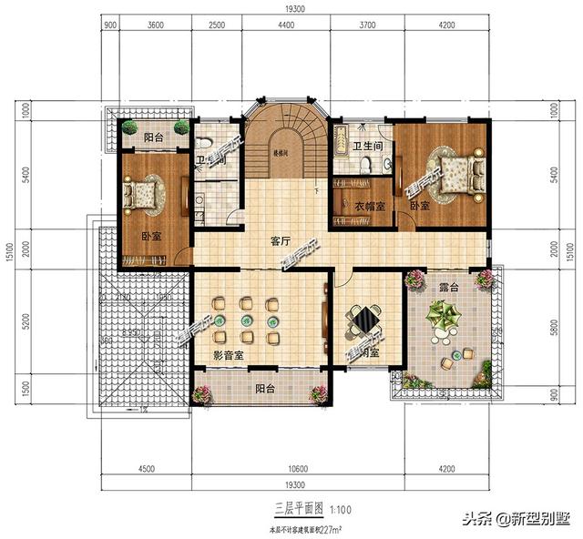 新款別墅設計圖，奮斗到40歲擁有別墅，你就是人生贏家
