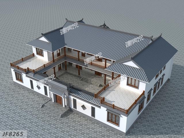 中國最美四合院設(shè)計(jì)圖，沒有人不愛，擁有一棟你真牛！