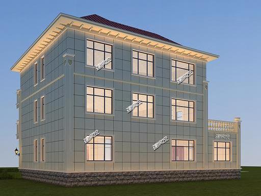 三層豪華歐式別墅設(shè)計(jì)圖，華麗麗的豪宅既視感，酷到?jīng)]朋友