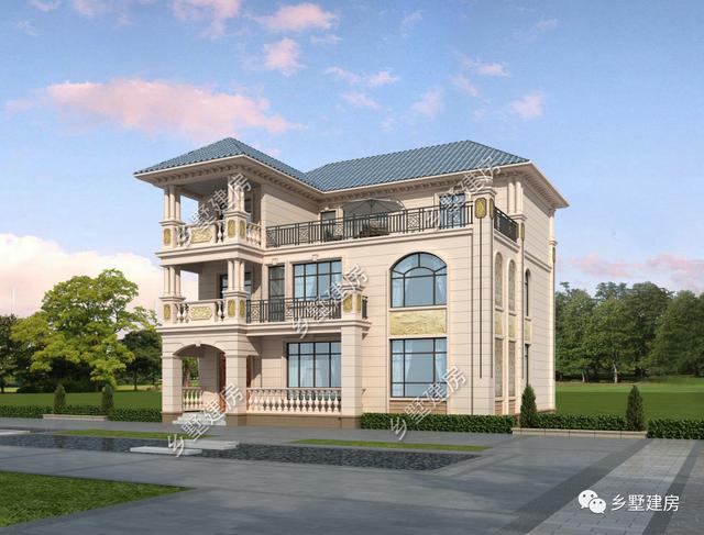 14X10米鄉(xiāng)村小別墅設(shè)計(jì)圖，桌球室+露臺(tái)完美設(shè)計(jì)，經(jīng)典實(shí)用不落伍！