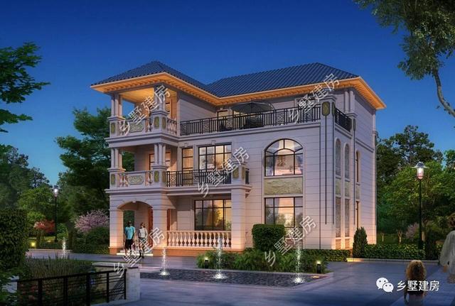 14X10米鄉(xiāng)村小別墅設(shè)計(jì)圖，桌球室+露臺(tái)完美設(shè)計(jì)，經(jīng)典實(shí)用不落伍！