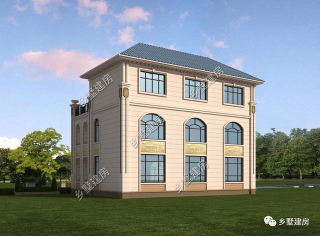 14X10米鄉(xiāng)村小別墅設(shè)計(jì)圖，桌球室+露臺(tái)完美設(shè)計(jì)，經(jīng)典實(shí)用不落伍！