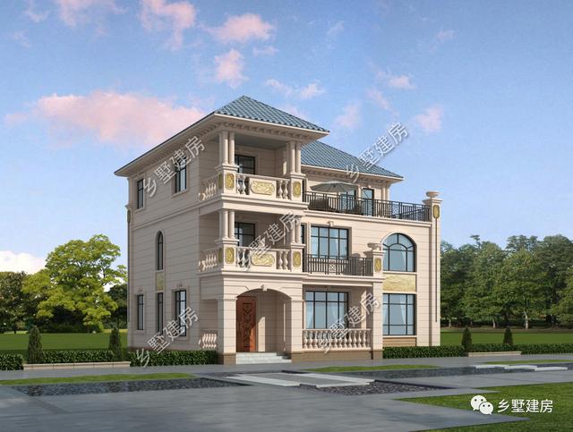 14X10米鄉(xiāng)村小別墅設(shè)計(jì)圖，桌球室+露臺(tái)完美設(shè)計(jì)，經(jīng)典實(shí)用不落伍！