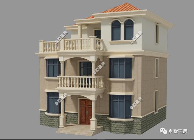 10X9米小別墅自建設(shè)計圖推薦，造價忒經(jīng)濟，這血汗錢就是要花在刀刃上！